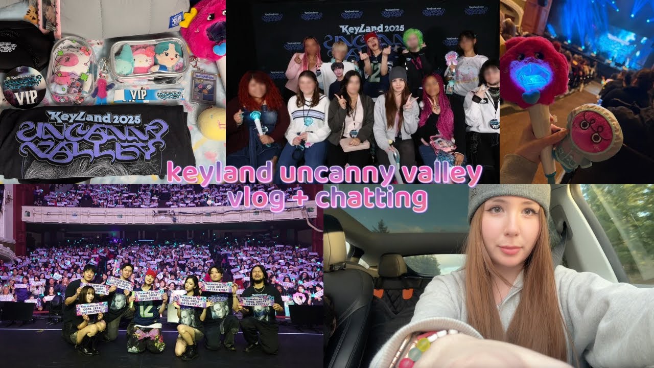 Keyland Uncanny Valley in USA – Vlog + Chatting 🩷💜