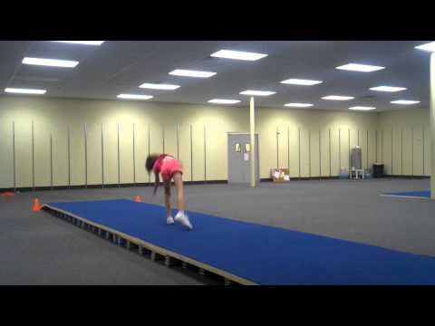 Ariana's level one tumbling pass!