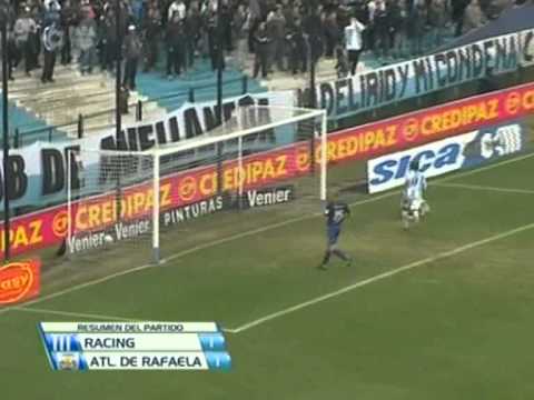 Resumen - Racing 1 - 1 Rafaela - Fecha 1 - Primera División