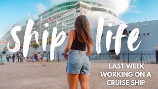 My Last Week Working On A Cruise Ship! 🚢