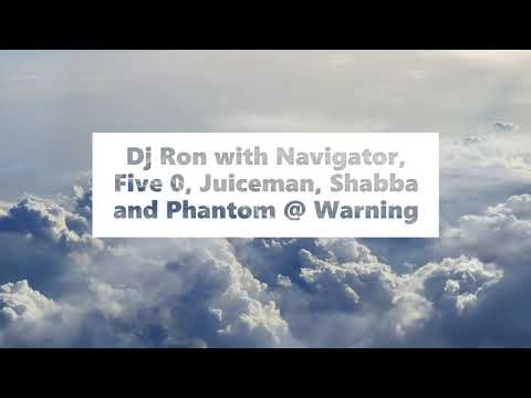 Old School Drum and Bass - Dj Ron with Navigator, Five 0, Juiceman, Shabba D and Phantom @ Warning