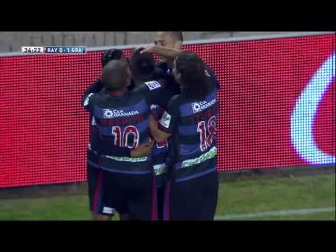 Gol de Fran Rico (0-1) en el Rayo Vallecano - Granada CF - HD