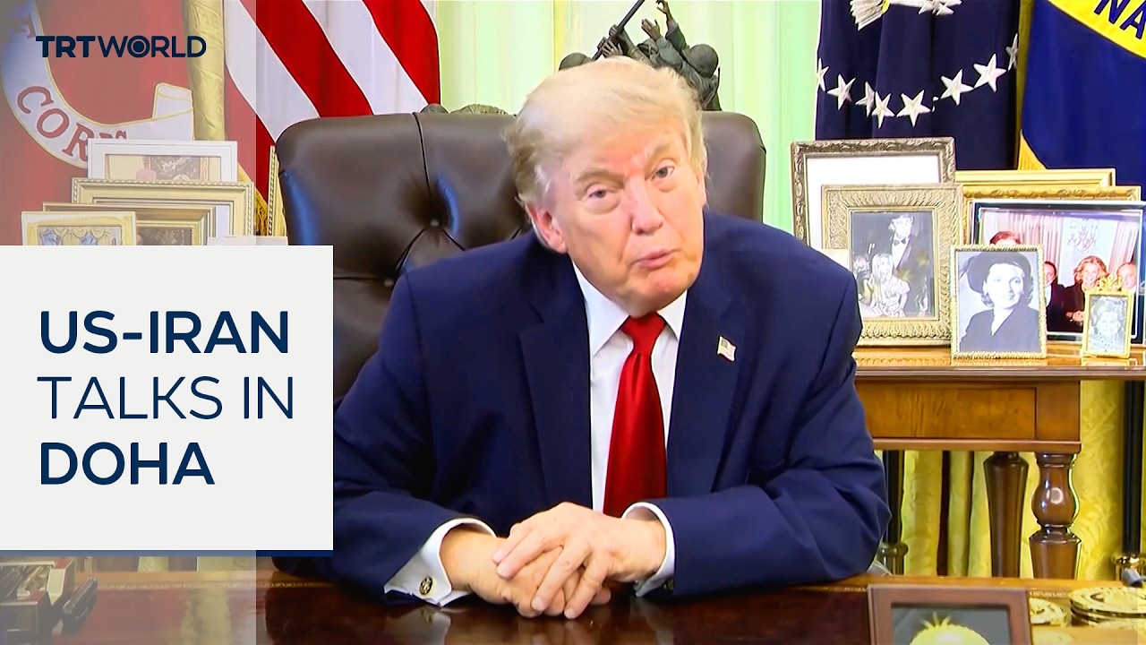 Video | Trump says Iran meeting to be held in Doha on Tuesday