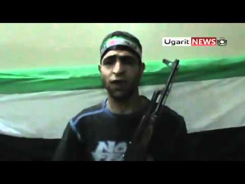 انشقاق المجند لورنس تركماني من مرتبات الفرقة الرابعة وانضمامه إلى الجيش السوري الحر في درعا