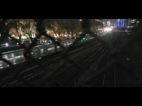 M7 Metro North train passing under 149th street