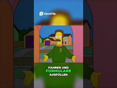 Simpsons, dämlicher Flanders xD