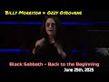 Ozzy Osbourne Black Sabbath A Time For Reflection June 25th 2025 Pt 1 Ozzy Blacksabbath