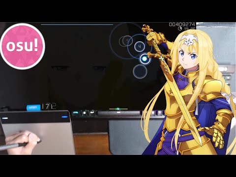 Sword Art Online: Alicization | Resister - ASCA | HR osu! Liveplay