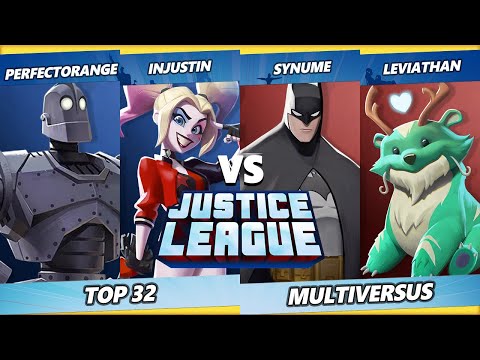 Justice League - PerfectOrange & InJustin Vs. Synume & Leviathan - Multiversus Tournament