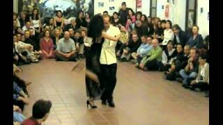 2004 Carlos Copello e Carina Calderon ballano "Arrabalero" a Palazzo Ferrero a Biella Piazzo