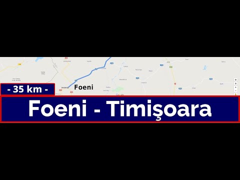 DJ 593: Foeni - Peciu Nou - Timişoara (Aug. 17, 2017)