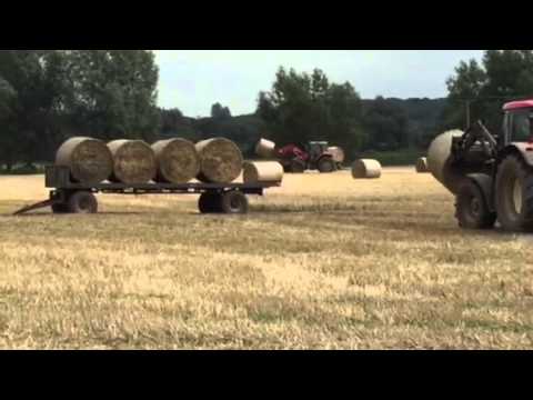 Tractors in the field