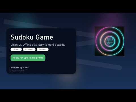 Sudoku Puzzle Game
