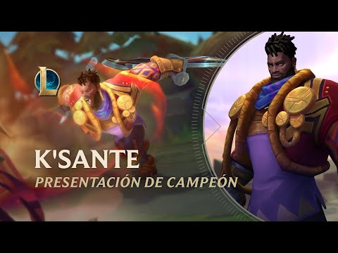 Presentación de K'Sante | Jugabilidad - League of Legends