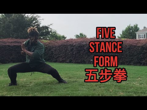 Five Stance Form(五步拳)WuShu