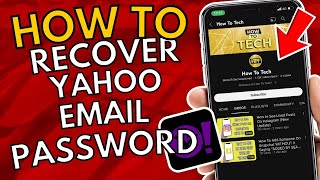 How To Recover Yahoo Mail Password without Phone Number & Recovery Email