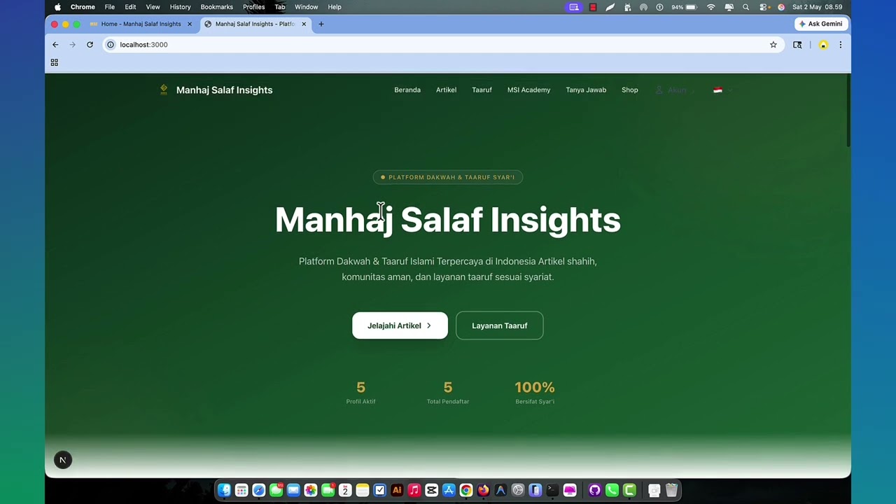 Video Website Dakwah YAIAPPS