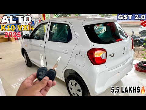 Maruti Suzuki Alto K10 VXi Plus New GST ✅ Price 2025 Alto K10 Features, Mileage & Detailed Review