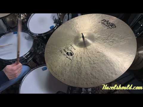 JR ROBINSON’S PERSONAL JR Robinson PAISTE Signature 24” Masters DEEP Ride SIGNED! 4274 g image 7