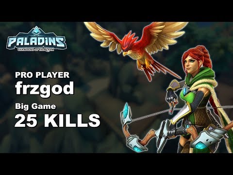frzgod Cassie 25 KILLS!! Paladins Pro (SSG) Ranked Gameplay