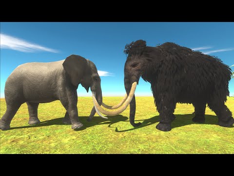 Prehistoric Mammals vs Modern Mammals - Animal Revolt Battle Simulator