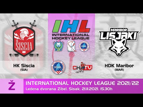 IHL 2021/22 Žene - HK Siscia vs HDK Maribor