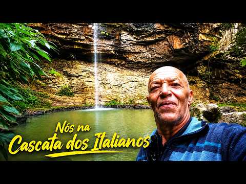 Nós na Cascata do Italianos em Igrejinha RS