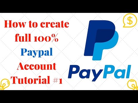 How to create full 100% Paypal Account Tutorial #1(Phone number, Link Bank, Link card) Video