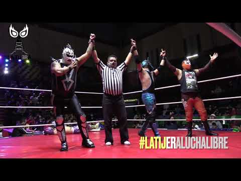 Emulo Chino, Hantar y Átomo Vs  Tempo, Baby Camaleón y Neón