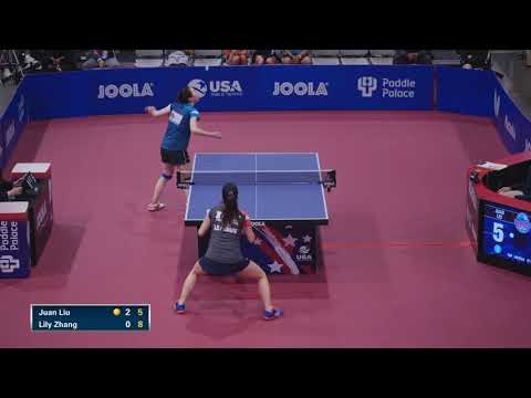 2018 US National Table Tennis Championships - Liu Juan vs Lily Zhang (Highlights) R16