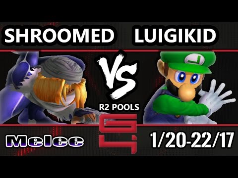 Genesis 4 SSBM - Immortals | Shroomed (Sheik) Vs. SSBM-T Luigikid (Luigi) Smash Melee R2 Pools