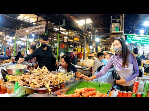 BEST Lunchtime Food Tour at Boeung Keng Kang Market Phnom Penh, Cambodian Street Food