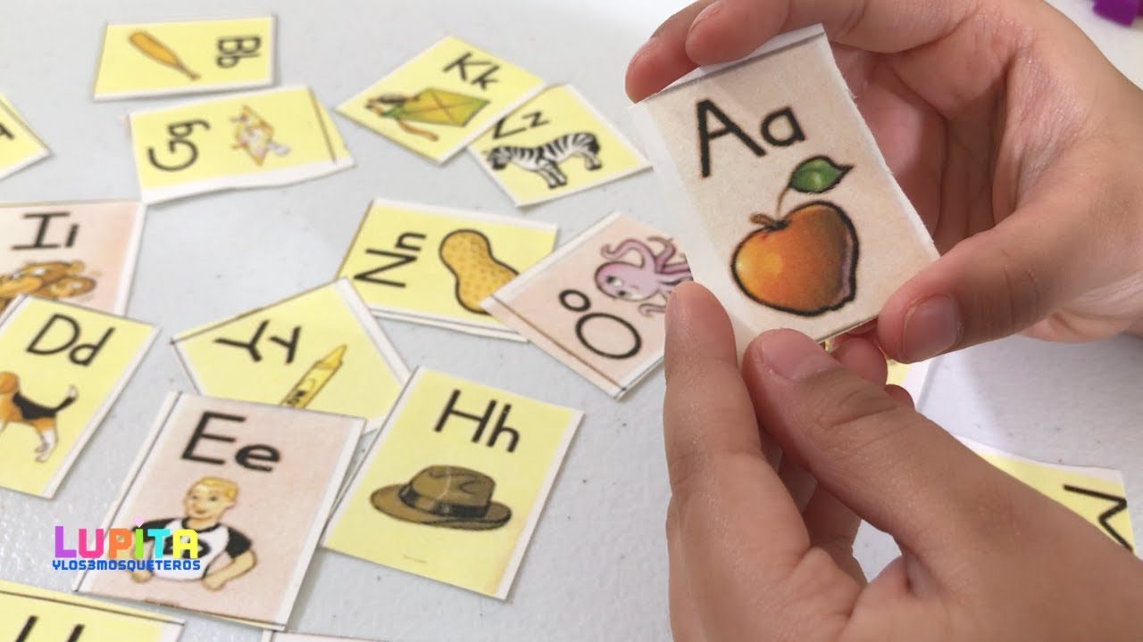 ABC Learning Lowercase and Uppercase Letters with Cute Flash Cards Learning ABC Phonics