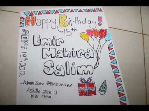 #Happy15thEmirMahira