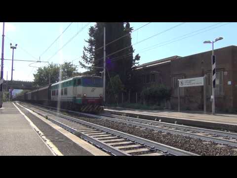 INCROCIO a Latina fra il TCS 51053 con E652.139 + E655.214 ed il MRS 57362 con E655.248!!