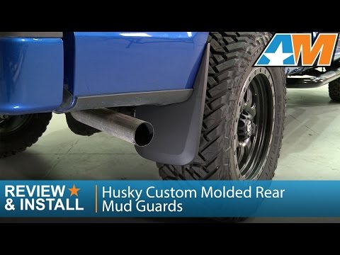 2015-2016 F-150 Husky Custom Molded Rear Mud Guards Review & Install