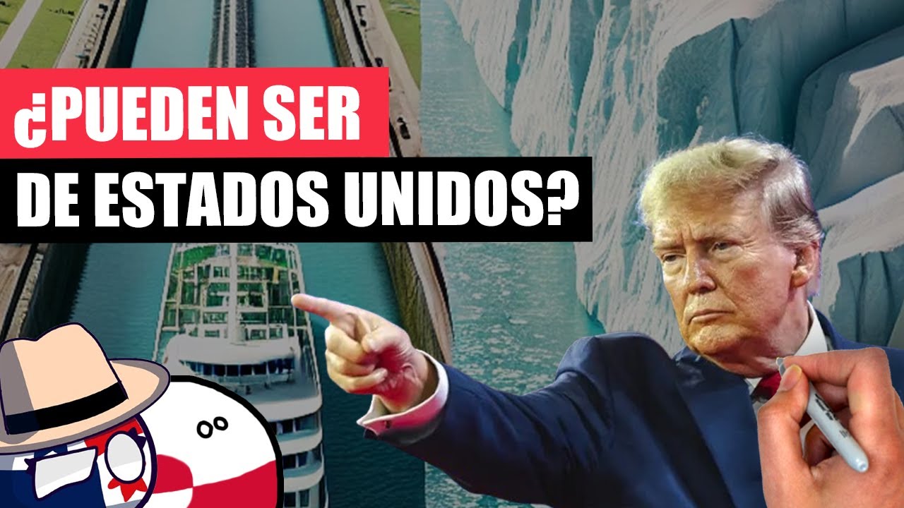 ✅¿Puede TRUMP hacerse con GROENLANDIA y PANAMÁ? | Explicación en 9 minutos
