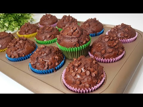 MUFFINS doux et moelleux ! super savoureux et disparaît en un instant !!
