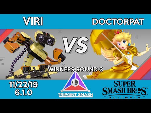 Tripoint Smash 87 - Winners Round 3 - Viri(ROB) Vs. doctorpat(Peach)