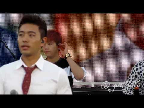 130814 DMZ평화콘서트 무대준비중 @yunju119