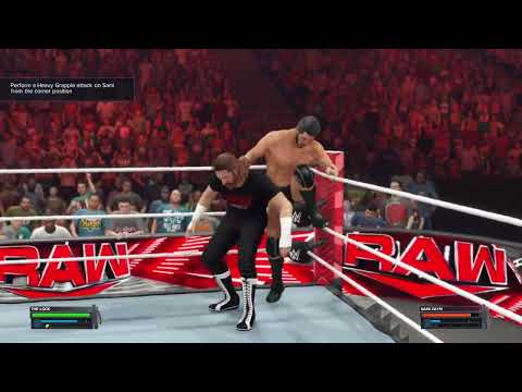 WWE 2K23: MyRISE/The Lock - WWE Intercontinental Championship Match ( The Lock vs. Sami Zayn ).