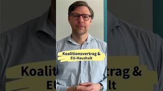 Koalitionsvertrag & EU-Haushalt