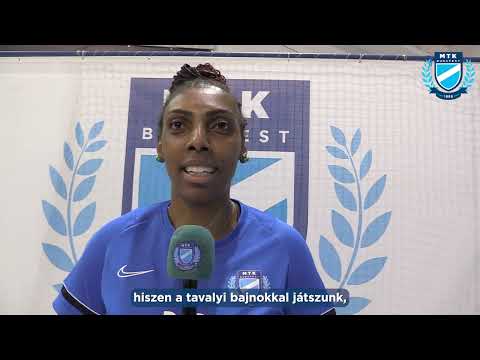 MTK Budapest-Vasas Óbuda mérkőzés beharangozója Linda Jessica csapatkapitánnyal