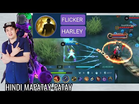 HARLEY FLICKER BATTLE SPELL | 16 KILLS | HARD TO KILL |  MOBILE LEGENDS BANG BANG