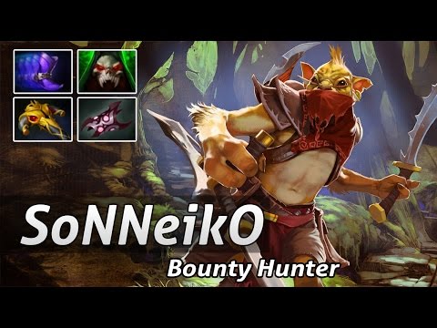 Bounty Hunter Supports by SoNNeikO Full Game - Dota 2 Epic Moments