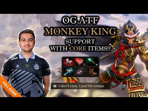 OG.ATF [7/9/17] support Monkey King BUYS CORE ITEMS!? New Meta or Grief?