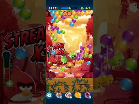 Angry Birds Pop Bubble Shooter-Level 820 3 STARS NO BOOSTERS #angrybirdspopbubbleshooter