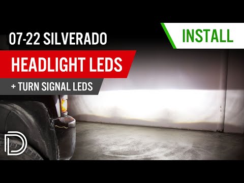 How to Install 2007-2022 Chevrolet Silverado Headlight & Turn Signal LEDs | Diode Dynamics