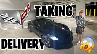 TAKING DELIVERY OF MY C7 CORVETTE😮‍💨