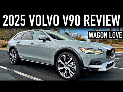2025 Volvo V90 Cross Country Review.. Wagons are Peak